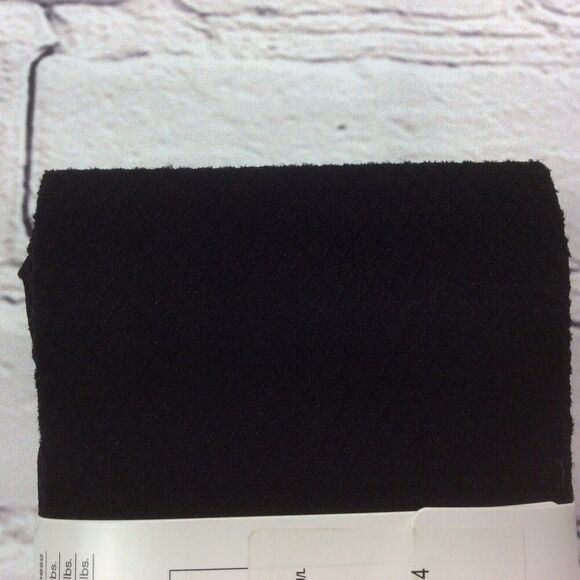 Hanes Diamond Dot Textured Tights Black Size M/L 1 Pair Style Essentials Fashion - Picture 4 of 5
